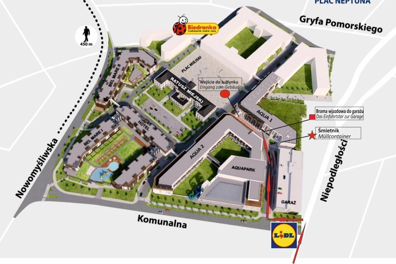 Apartament "Adell" - Miedzyzdroje, Bella Mare Aqua 1 Exteriér fotografie